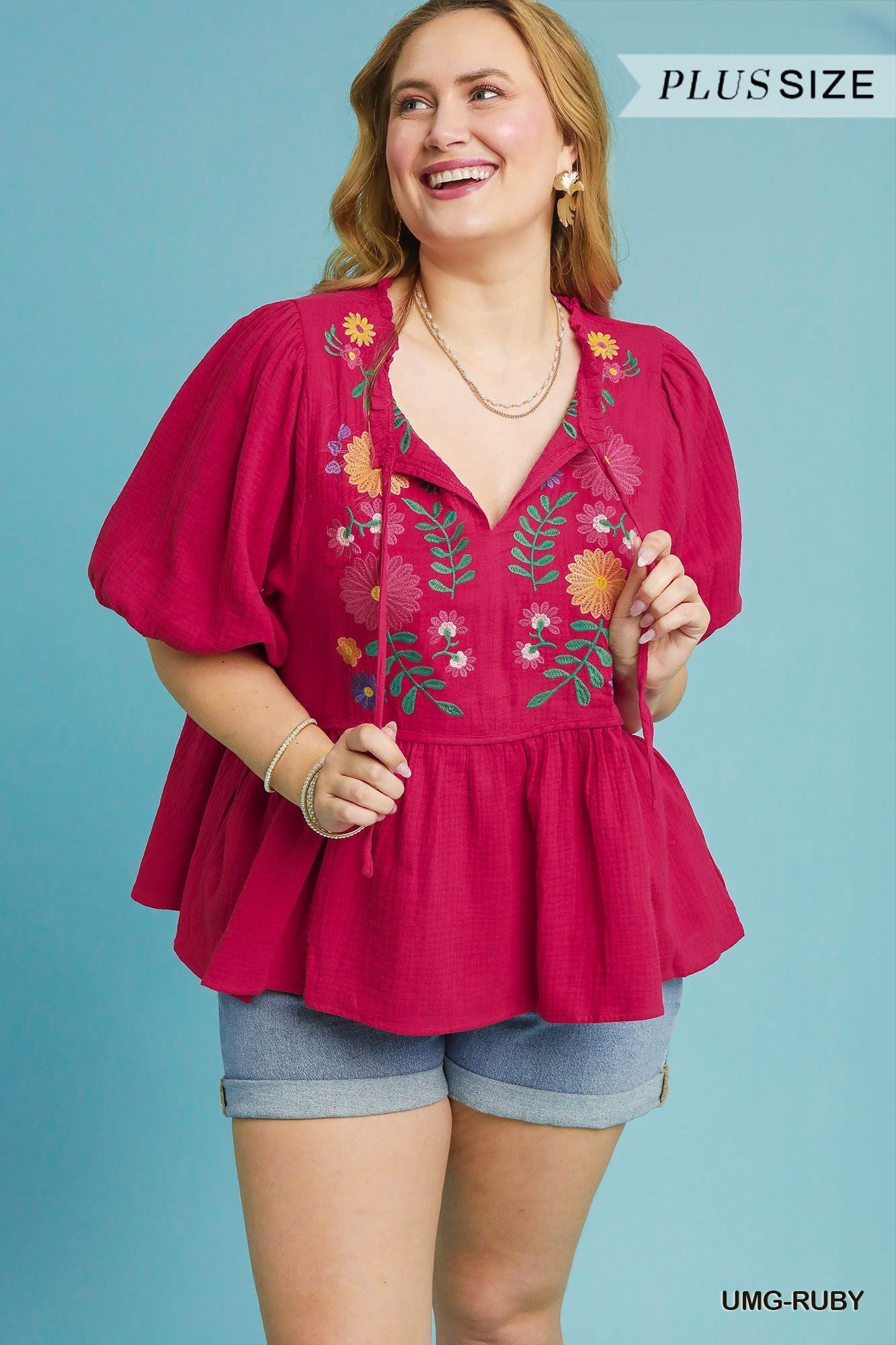 Hot pink top