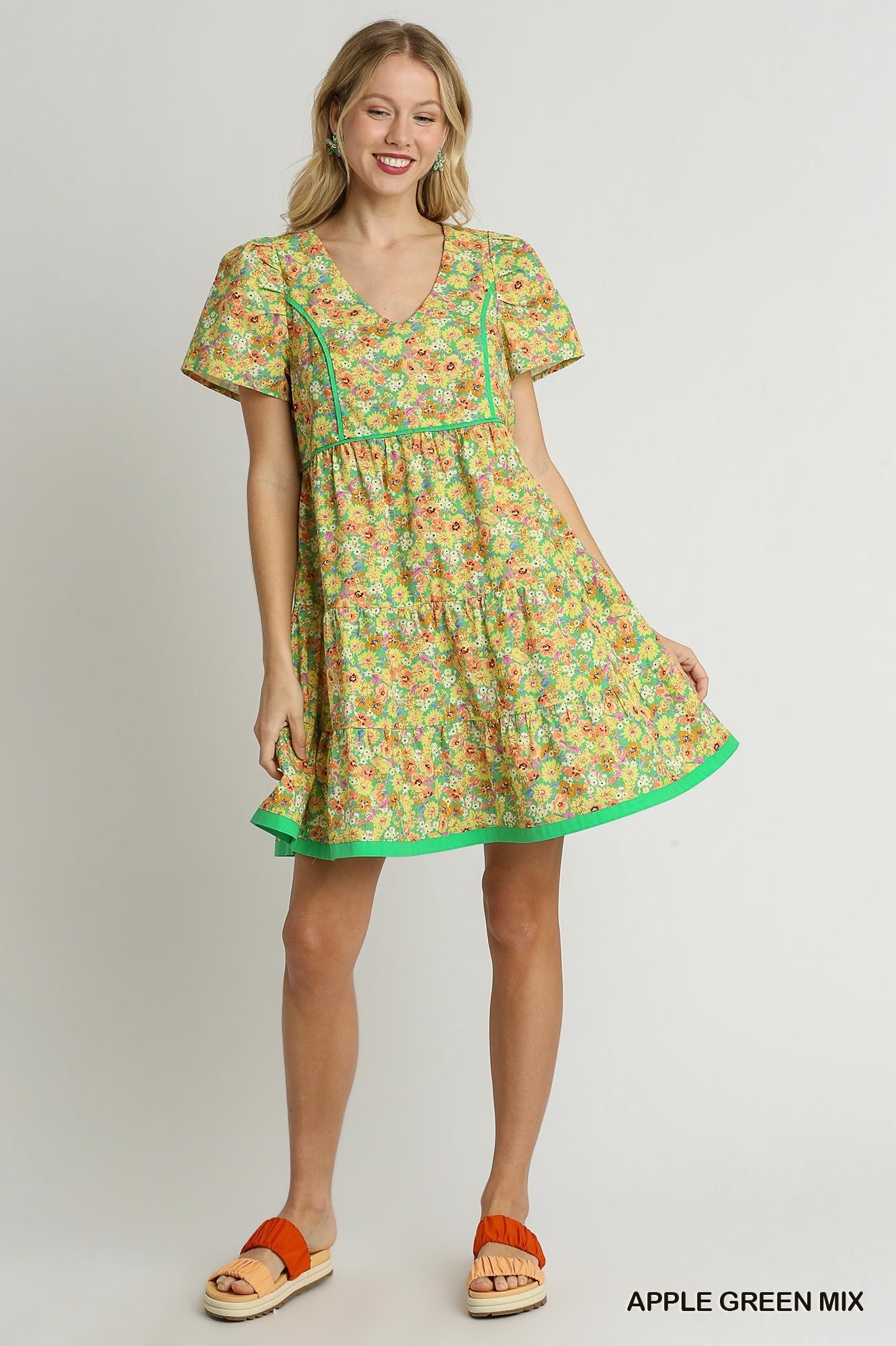 Flower spring dress