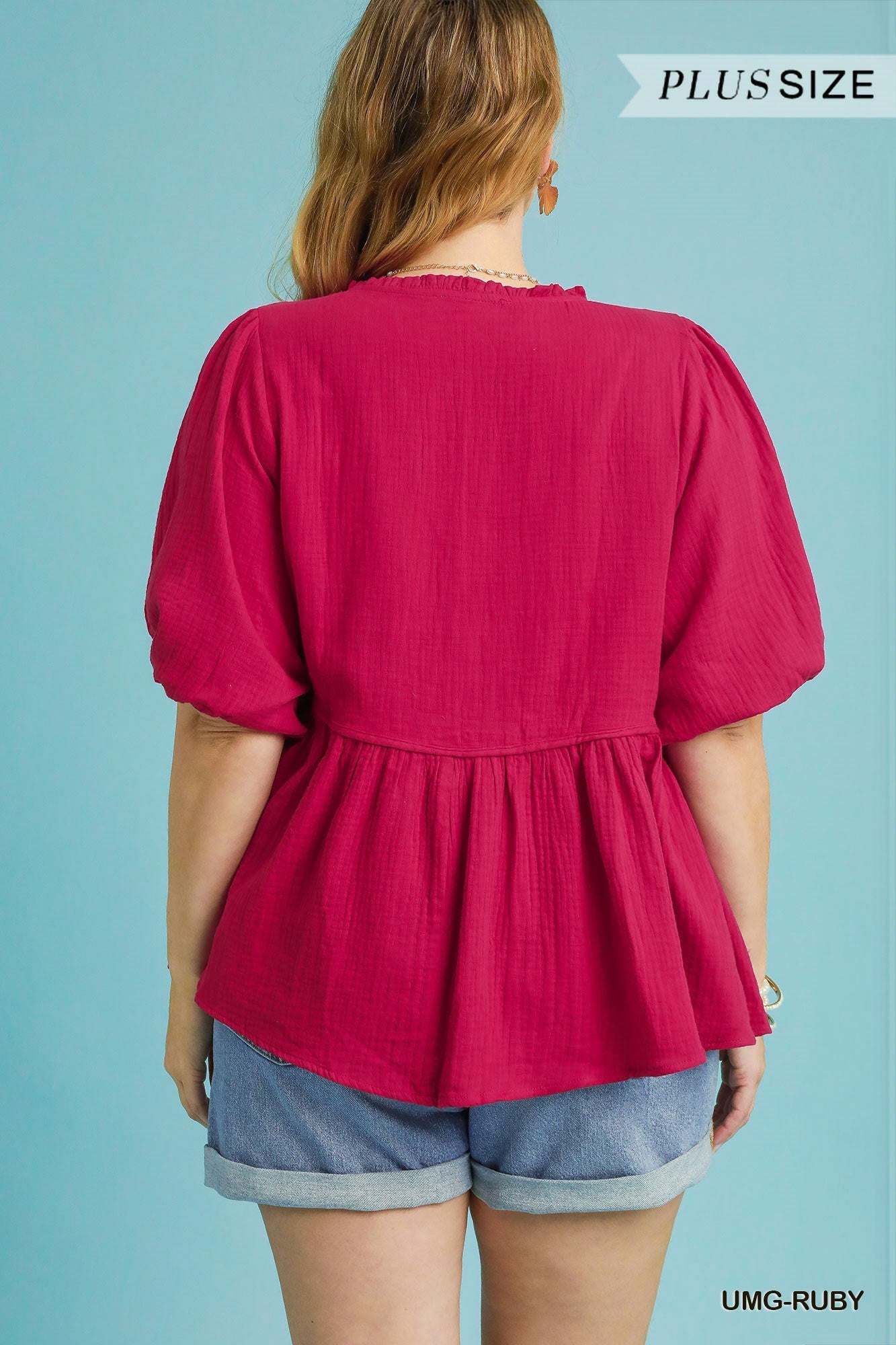 Hot pink top