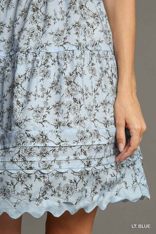 Floral Toile Dress