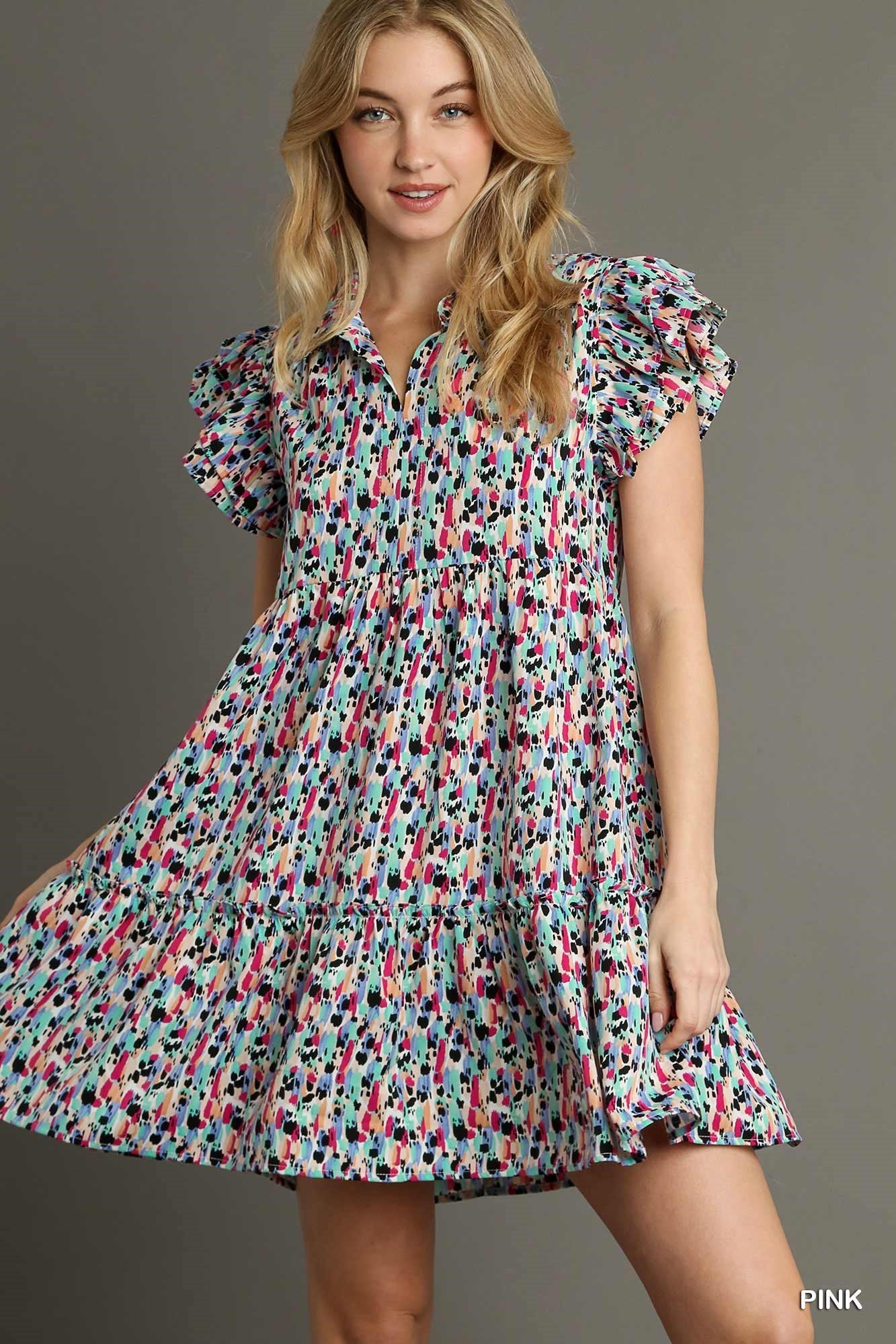 Caroline Collar Dress