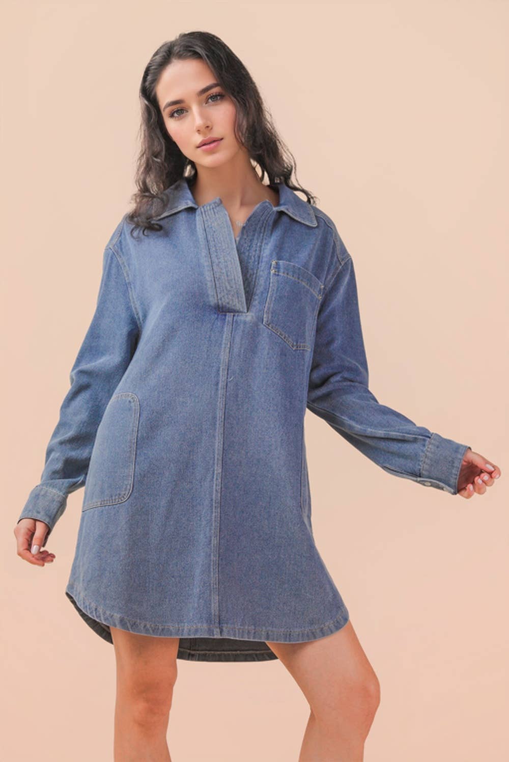 Leah Shirt Dress