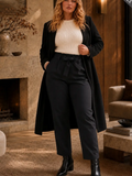 High rise Straight Leg Pant