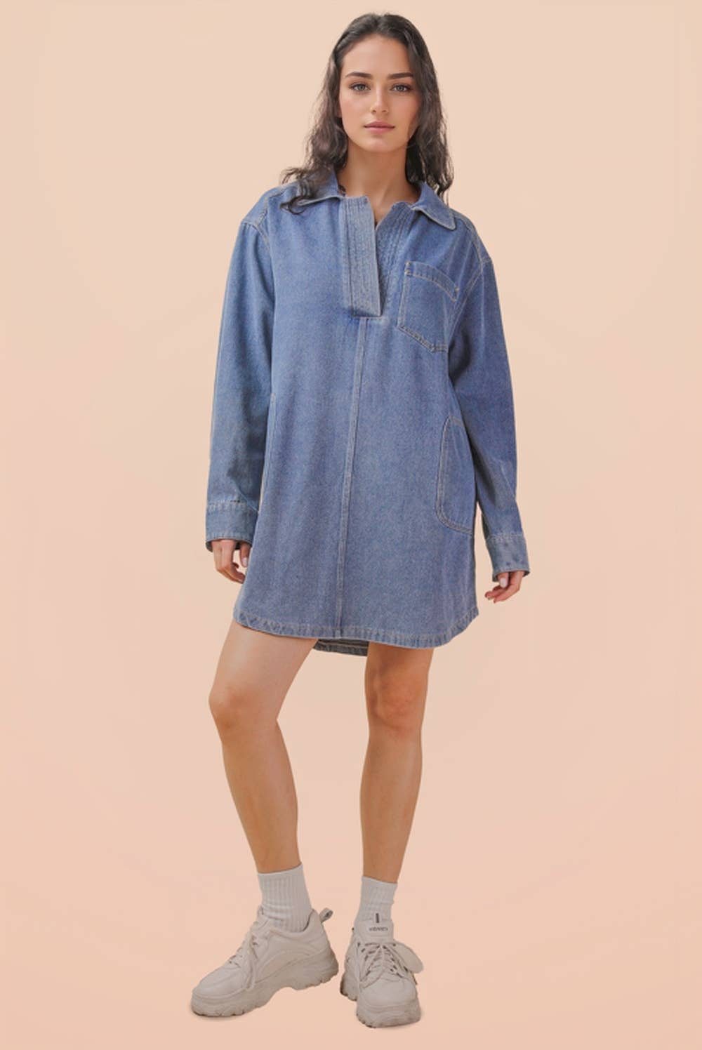 Leah Shirt Dress