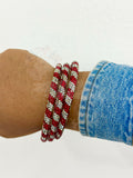 Rhinestone Bangle Set