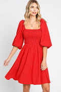 Lucy Pocket In Red Dress