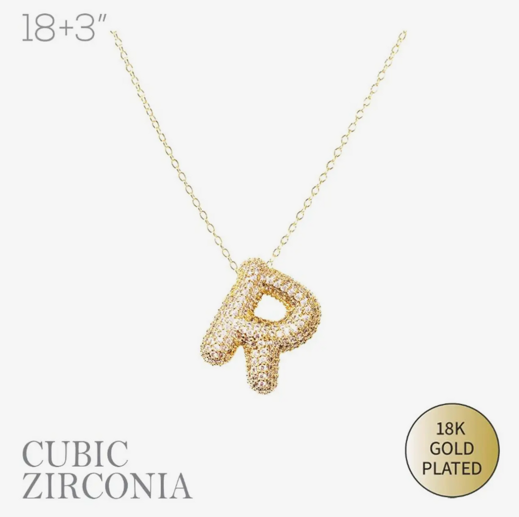 Chunky Letter Necklace