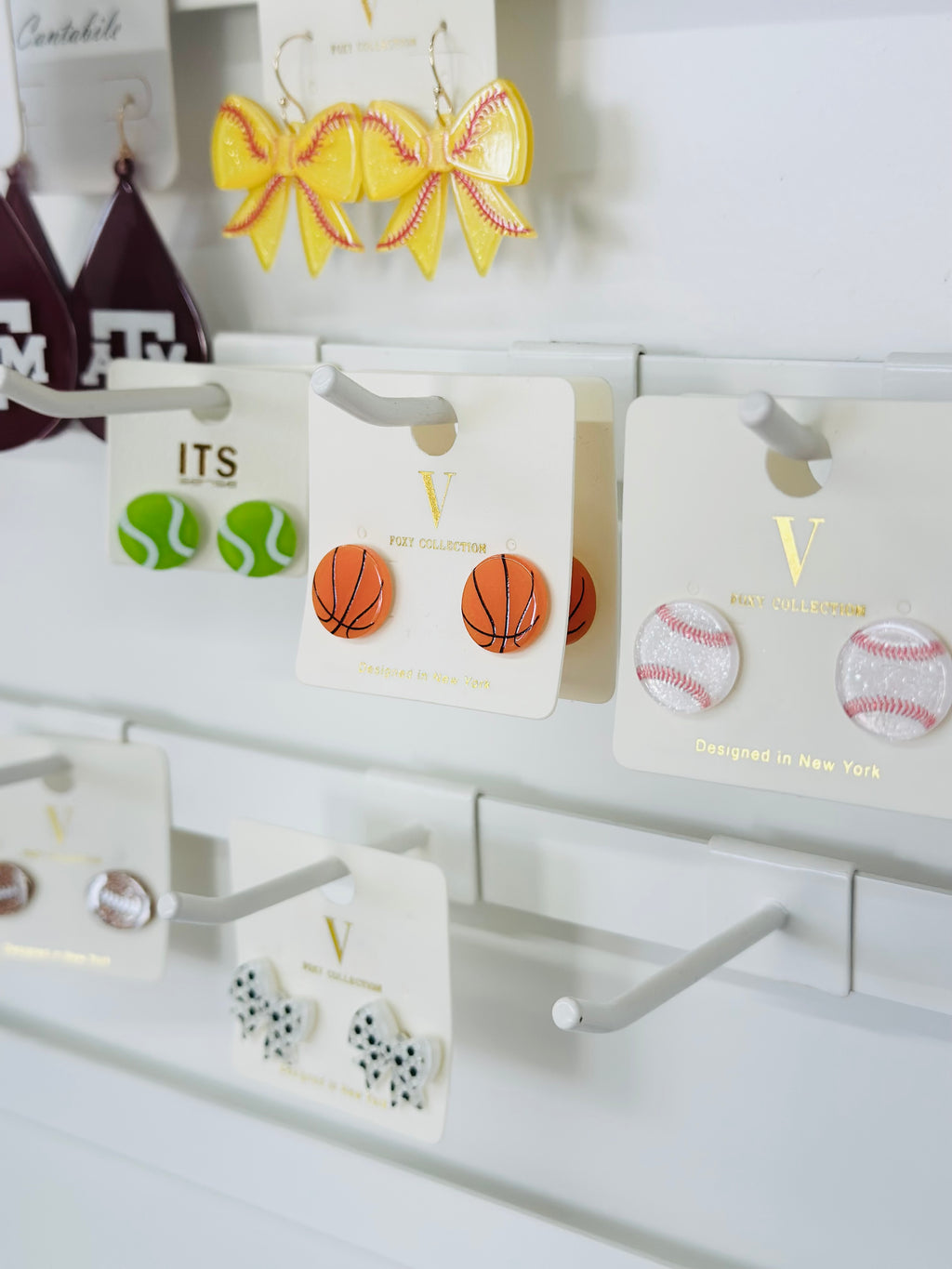Game day earrings