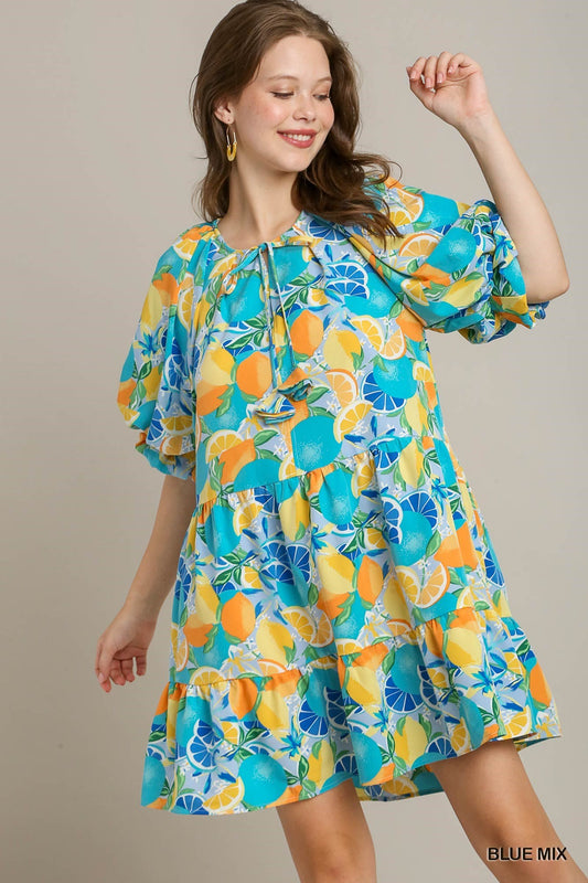 Zesty Lemon Dress