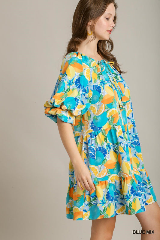 Zesty Lemon Dress