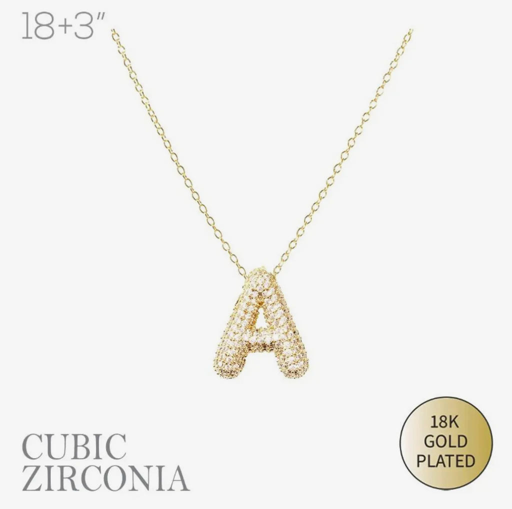 Chunky Letter Necklace