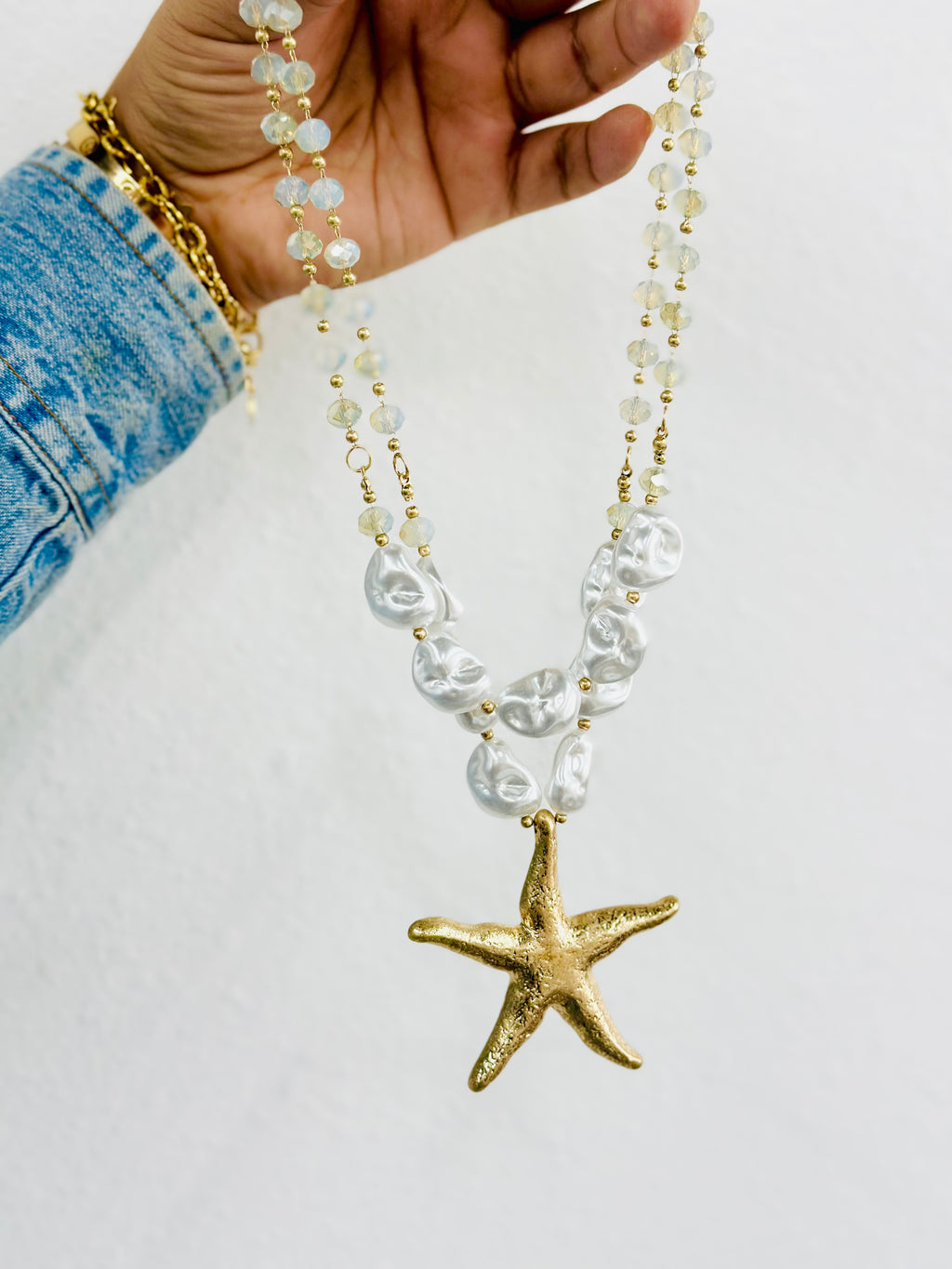 Starfish Layered Necklace