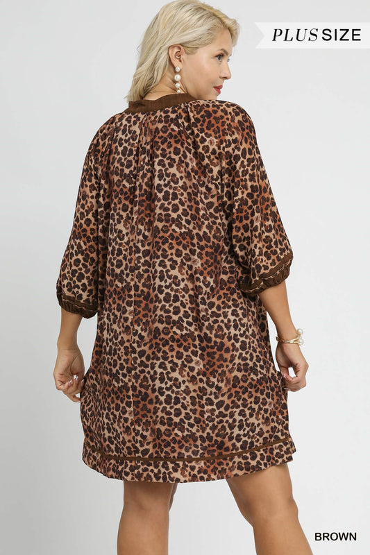 Leopard Print Dress