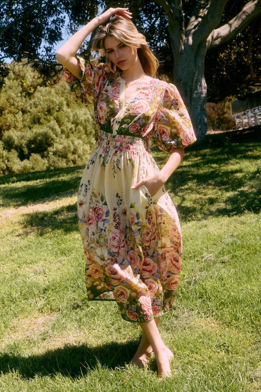 Spring Garden Dress