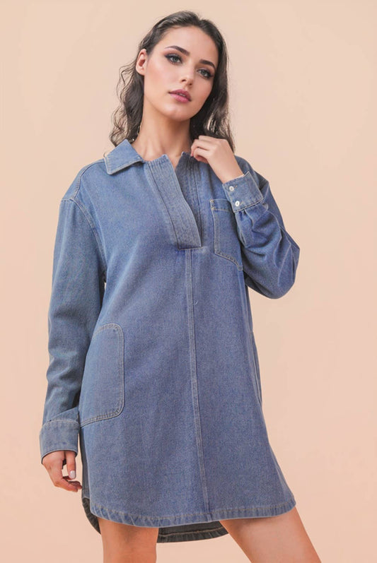 Leah Shirt Dress