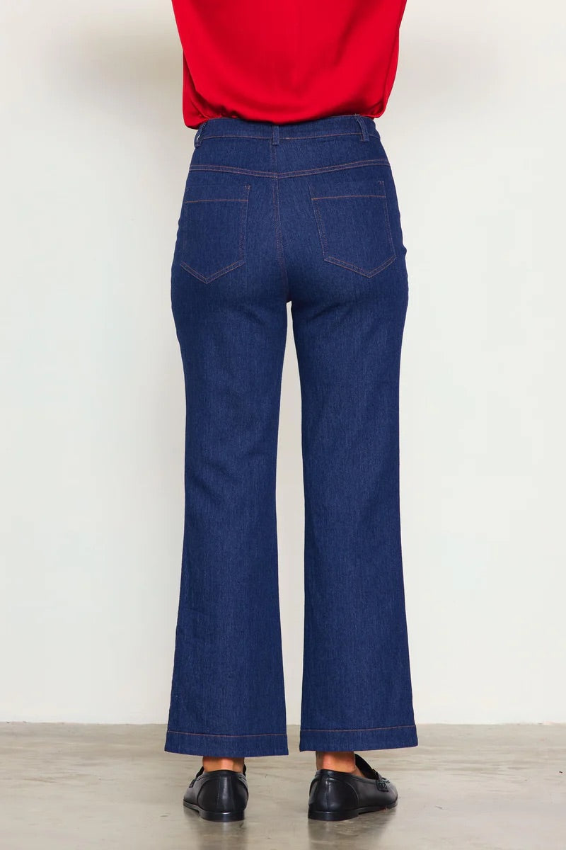 Dark Denim Trousers